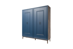 Шкаф ШР-4 Гориция (ЛАК САПФИРОВЫЙ)