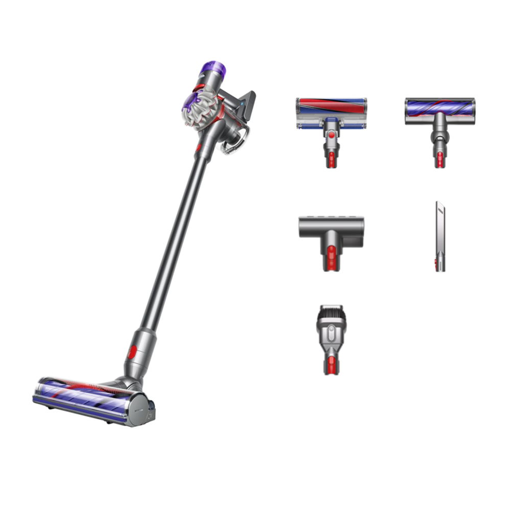 Беспроводной вертикальный пылесос Dyson V8 Absolute (Silver/Nickel) (2021)