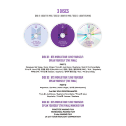 DVD BTS WORLD TOUR ‘LOVE YOURSELF : SPEAK YOURSELF’ [THE FINAL]