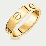 Кольцо женское из желтого золота 585 пробы без вставок (арт. КБК 53ЖЗ)