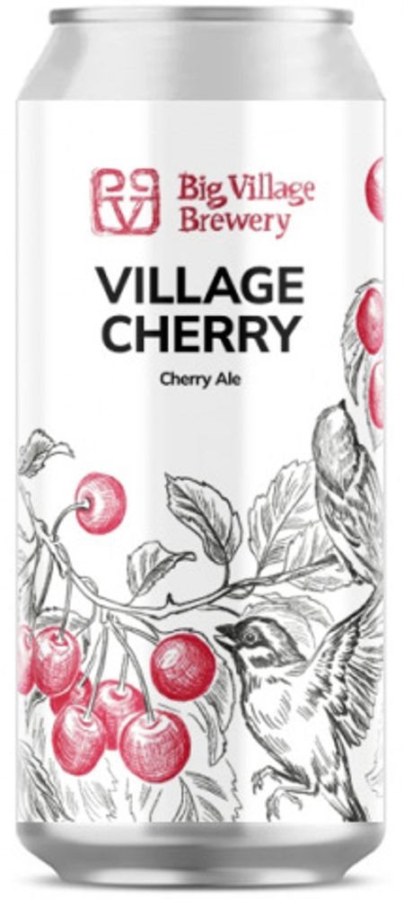 Пиво Биг Вилладж Вилладж Черри / Big Village Village Cherry 0.45 - банка