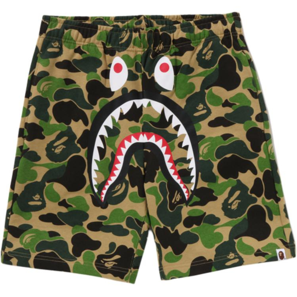 A Bathing Ape Bathing Ape Sports Шорты Camouflage Elastic зеленый
