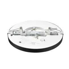 7788/18L MITRA LED SN 000 Светильник пластик/белый/черный LED 18Вт 3000/4000/6500К D225 IP44 CCT/датчик движения NEBULA BLACK