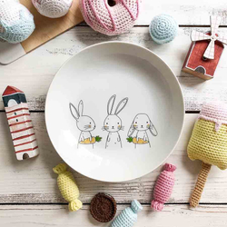 Тарелка глубокая bunny sans brides 20 см фарфор