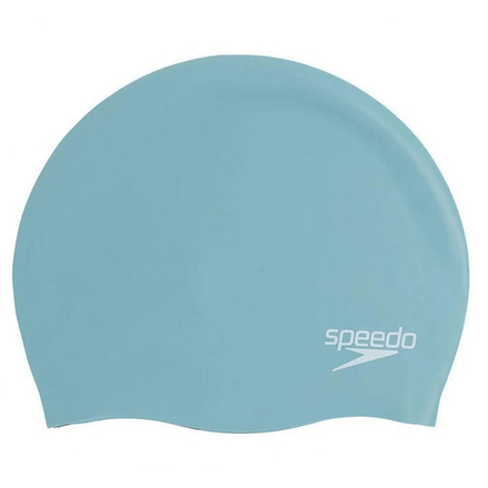 Шапочка для плавания SPEEDO Plain Molded Silicone Cap,8-70984D201, голубой