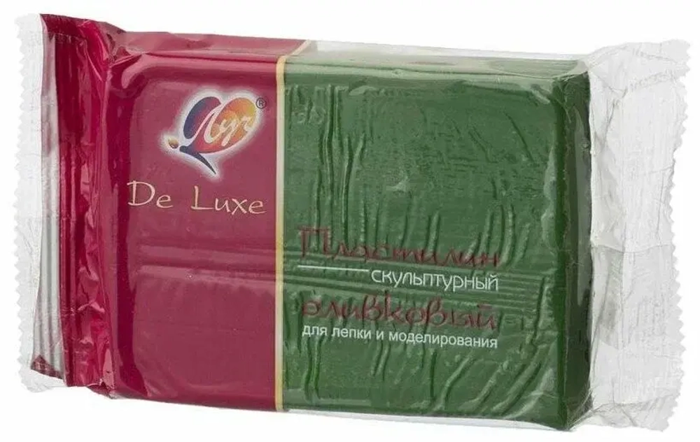 Пластилин скульптурный De Luxe