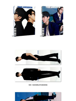 Альбом SHOWNU X HYUNGWON - THE UNSEEN 1st Mini Album 2 Version SET