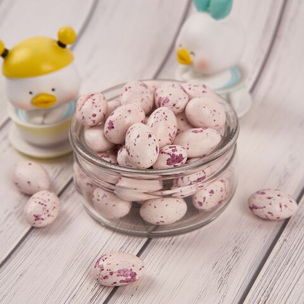 Драже шоколадное с миндалем «Яички сиреневые» 0,5 кг