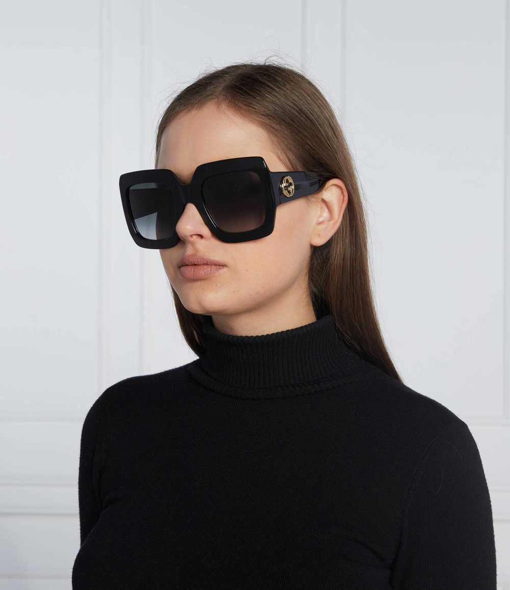 Солнцезащитные очки Gucci - черный(GG0053SN)