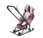 Санки-Коляска Ника Детям НД7-7/5 скандинавский розовый