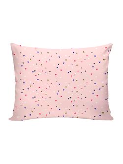 Постельное белье перкаль Сказка "Сердечки" 1,5-сп Наволочка 50х70 см 1 шт Простынь 150x215 см Пододеяльник 145x215 см