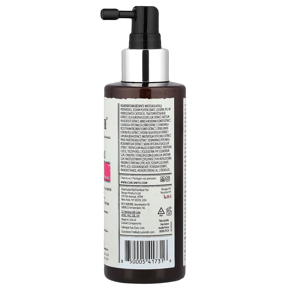 Curlsmith, Root Boost, спрей для поднятия настроения, фиксация объема, плоские тусклые локоны, 177 мл (6 жидк. унций)