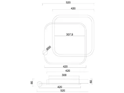 Потолочная люстра Arte Lamp
