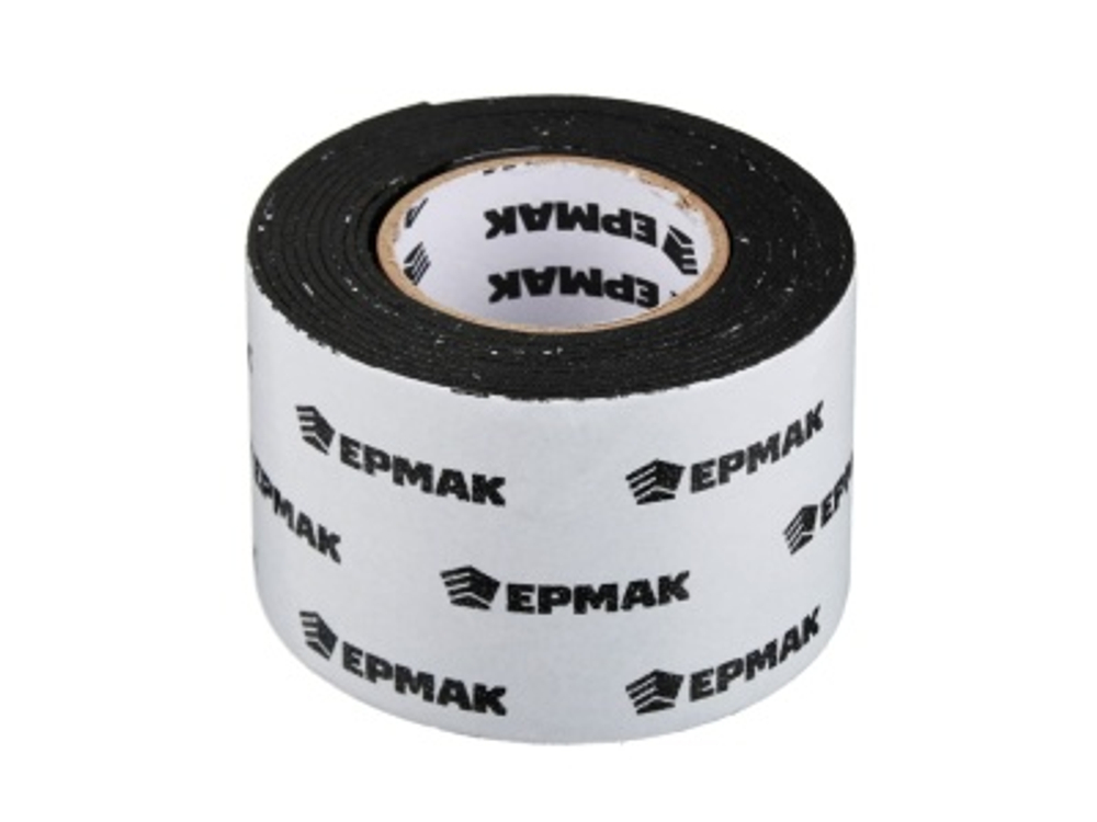 Лента клеящая монтажная 2-х сторонняя для АВТО 50мм*2м черная