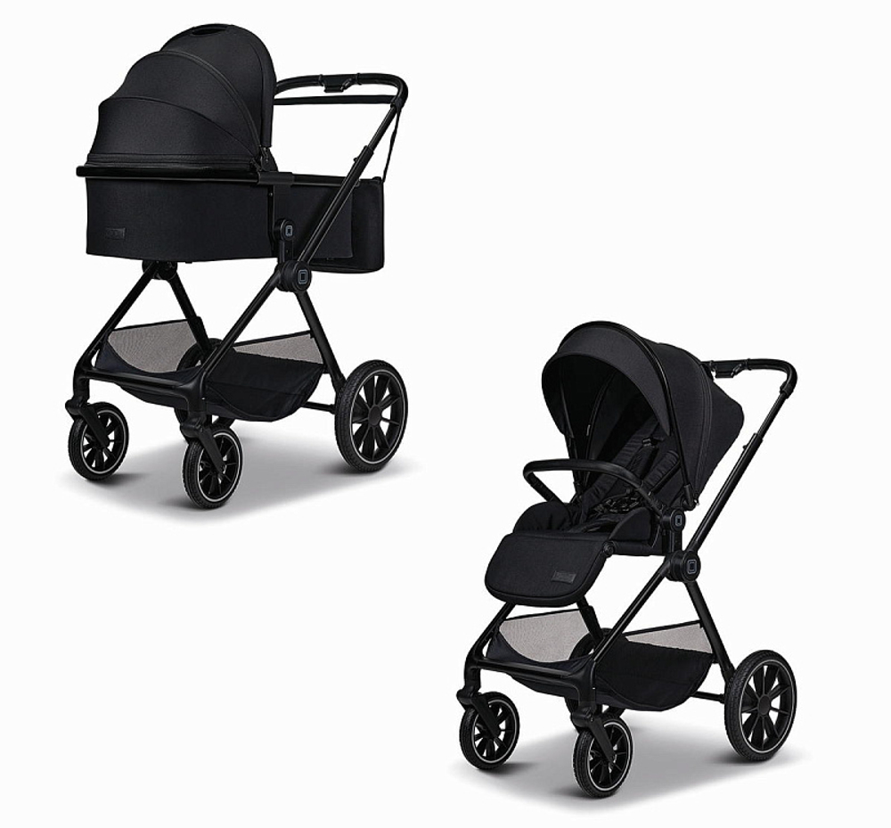 Коляска 2 в 1 Moon Clicc 2025 Onyx/Melange