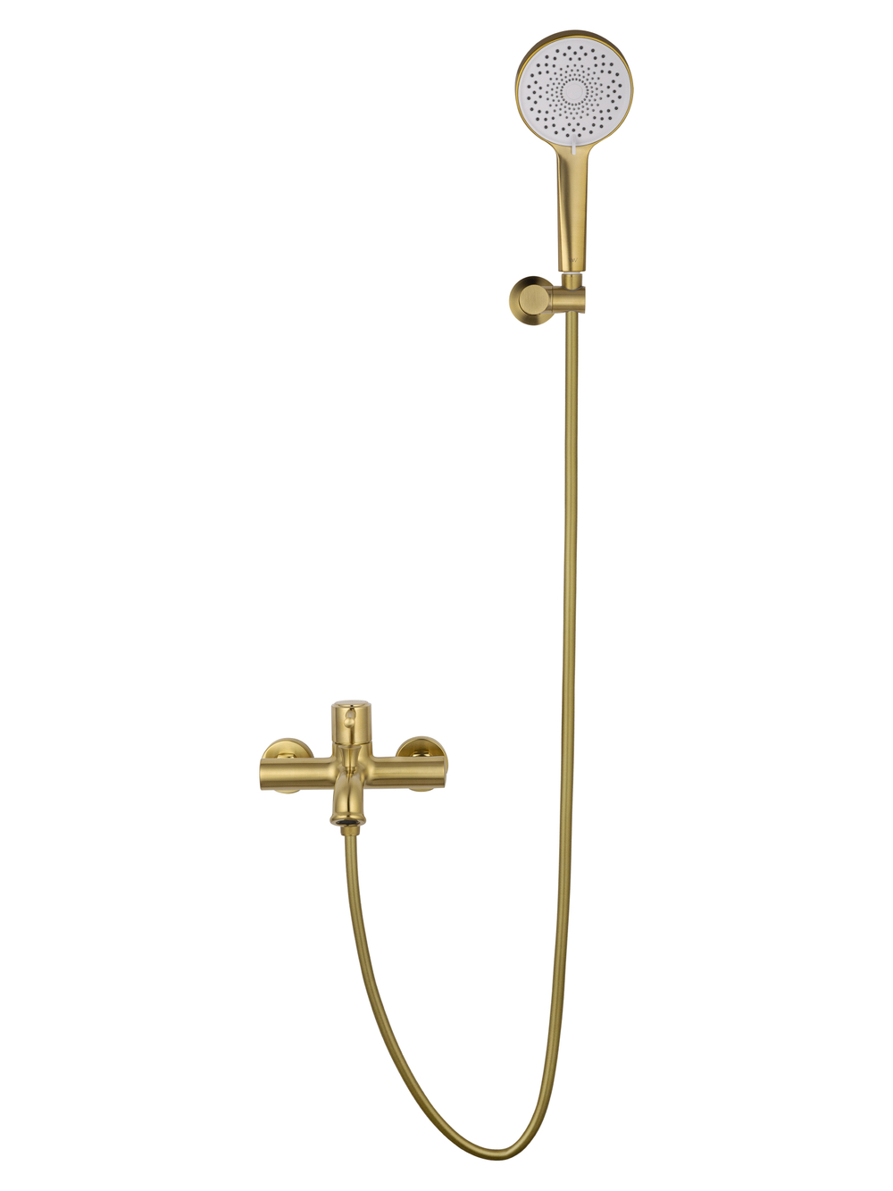Смеситель для ванны с душем WONZON & WOGHAND TOR, Брашированное золото (WW-88037073-BG)