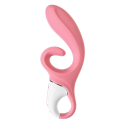 Вибратор кролик Satisfyer Hug me - постоянной контакт с клитором (+приложение)