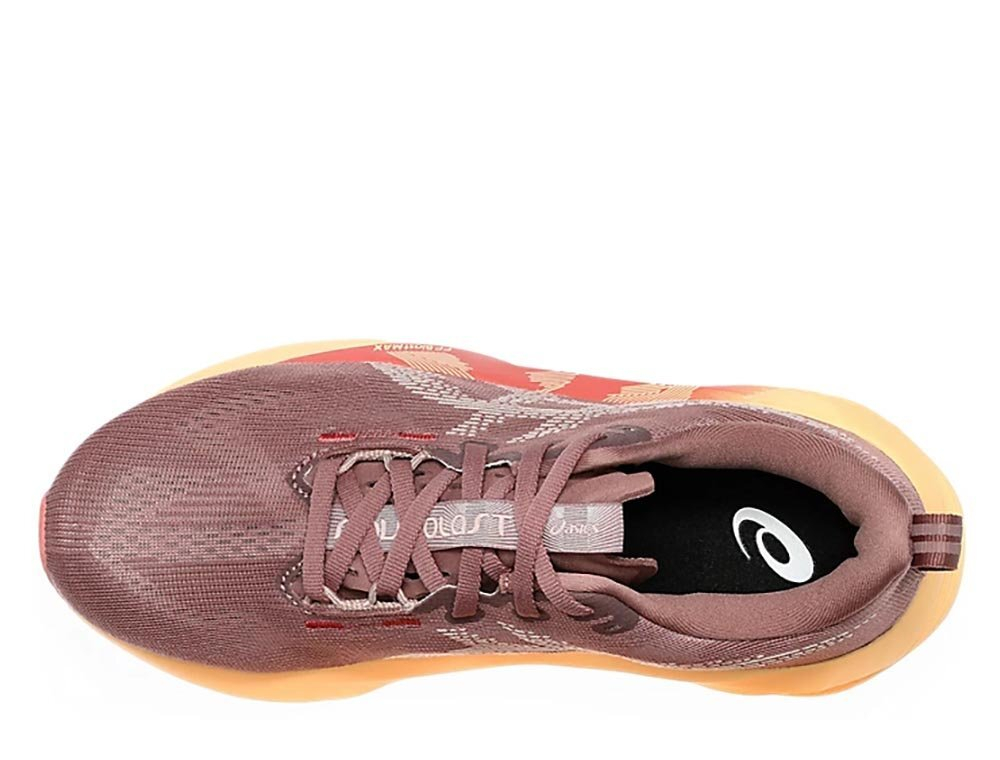 Кроссовки для бега женские Asics Novablast 5 W Бордово-Оранжевые