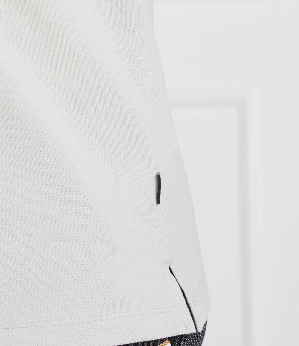 поло pallas BOSS BLACK - пепельный(50468301)