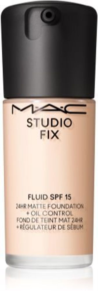 MAC Cosmetics матирующий праймер SPF 15 Studio Fix Fluid SPF 15 24HR Matte Foundation + Oil Control