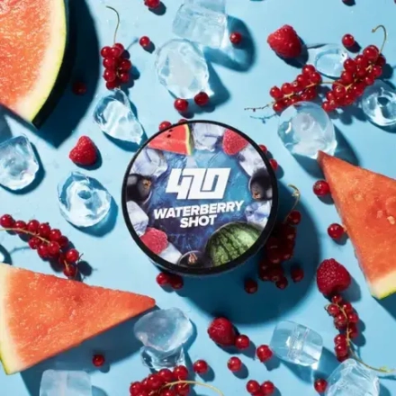 420 Dark Frost Line - Waterberry shot (Смородина, Малина, Арбуз) (250г)
