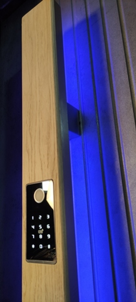 Арт. 70х35 Inox Oak Veneer Premium + Dircode , L-1400мм
