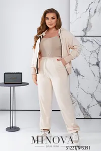 Костюм 5391-бежевый Minova
