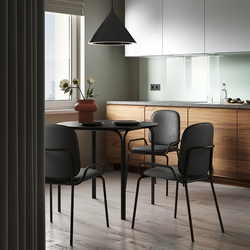 Стул Ror, Double Frame, велюр, черный /черный