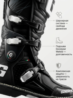 Мотоботы GAERNE FASTBACK ENDURO BLACK 42