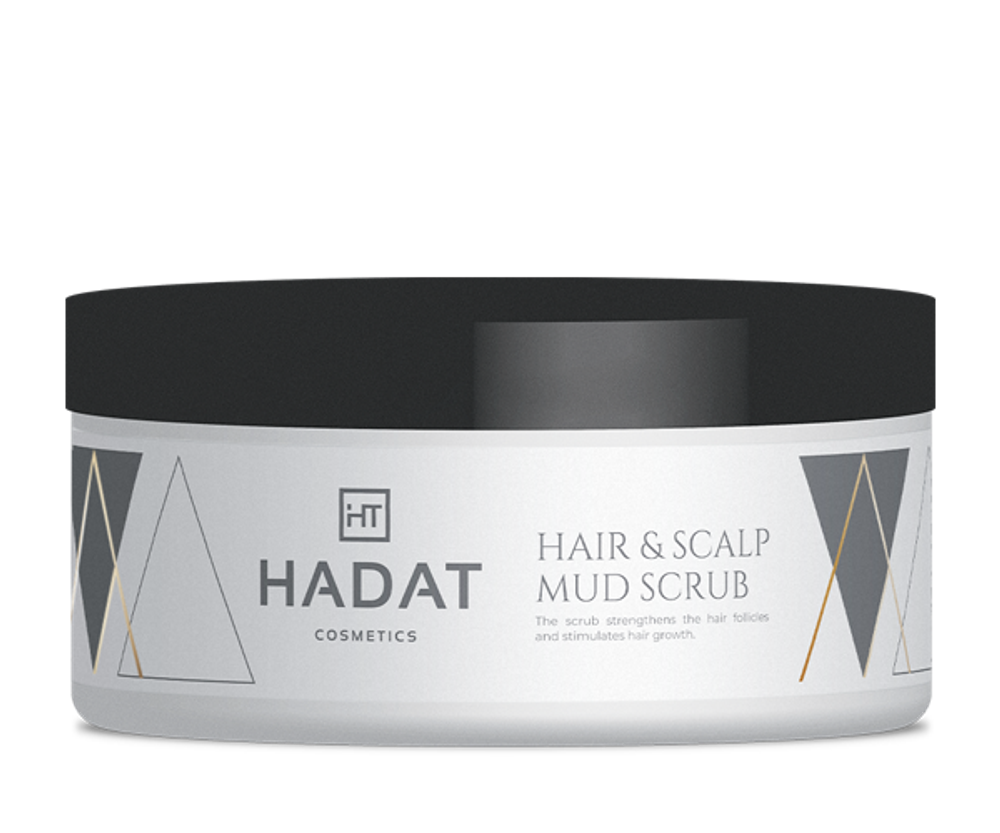 HADAT COSMETICS hair &amp; scalp mud scrab/ Очищающий скраб с морской солью для волос и кожи головы