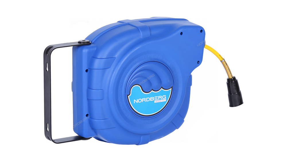 NORDBERG (HR0825HPVC) Шланг воздушный на катушке ПВХ диам. 8x12мм 25+1 м (26 м)