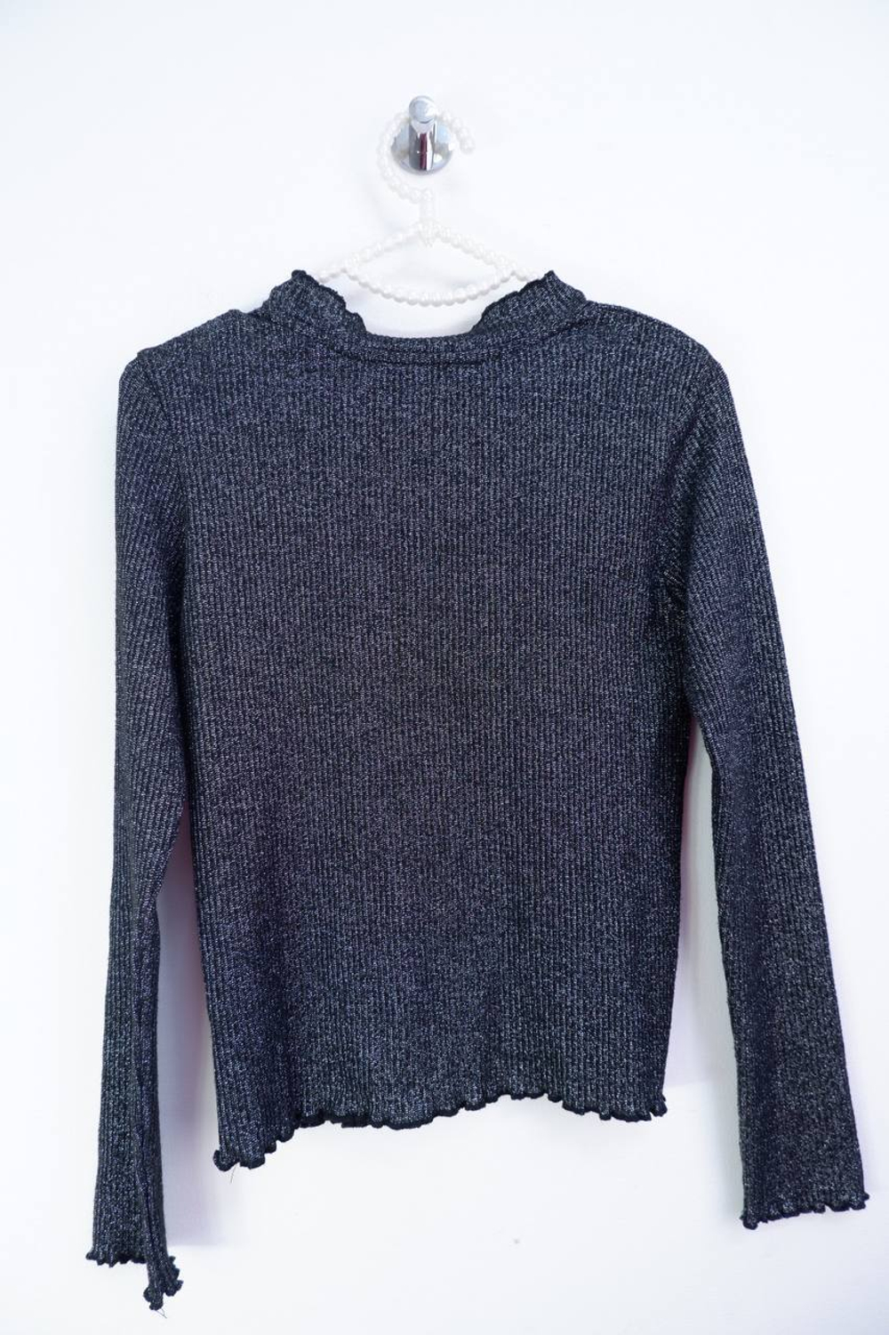 Водолазка H&M с серебряной сверкающей нитью на рост 158-164, 12-14 лет