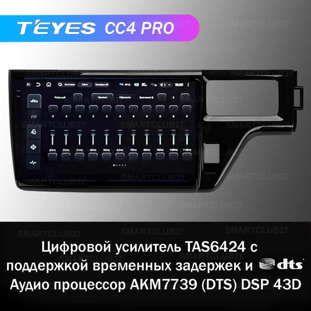 Teyes CC4 Pro 9" для Honda Stepwgn 5 2015-2021 (прав)