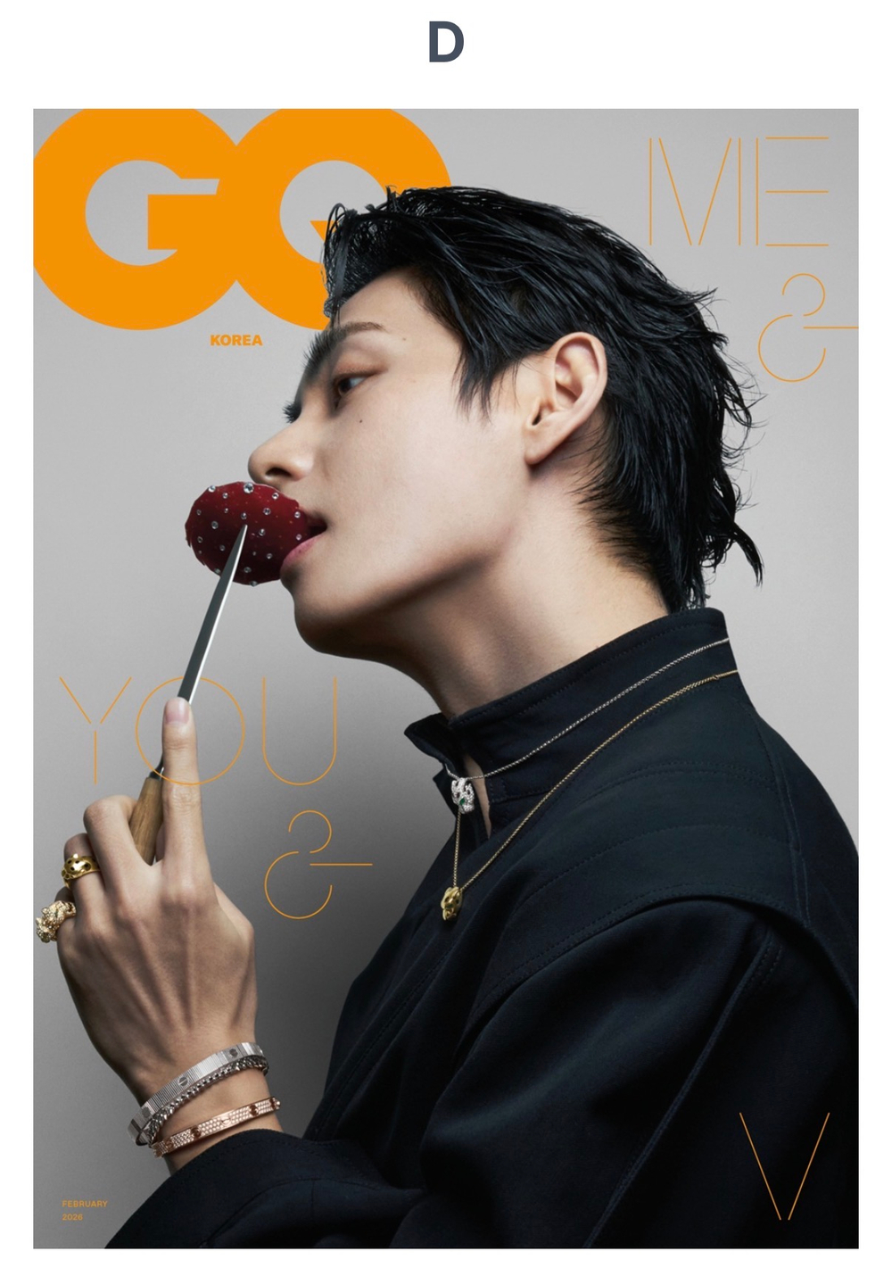 Журнал GQ 2026. 02 (BTS V)