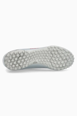 Сороконожки adidas F50 Club Messi TF - серебряный