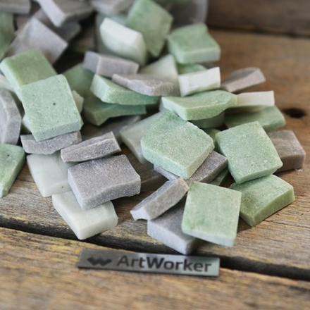 Цветная колотая смальта пастельных цветов SM121560-Set-Pastel