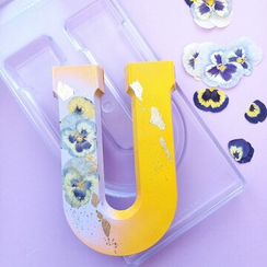 Форма для шоколадных фигур "Буквы" - U (275*135мм)