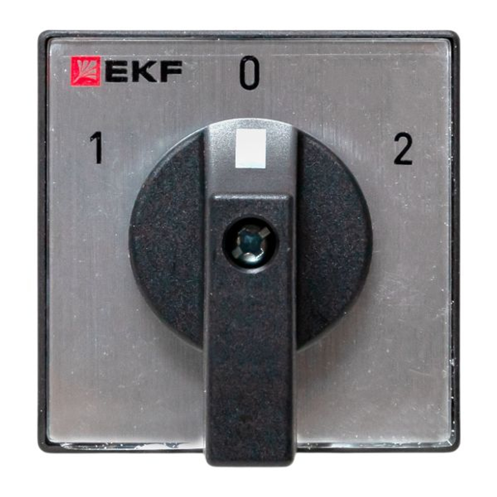 Переключатель кулачковый ПК-1-42 10А 2P «1-0-2» IP65 EKF