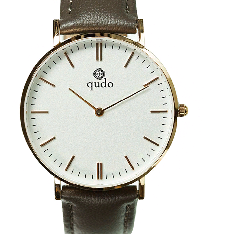Часы Qudo наручные женские Eterni 802514 BR/RG