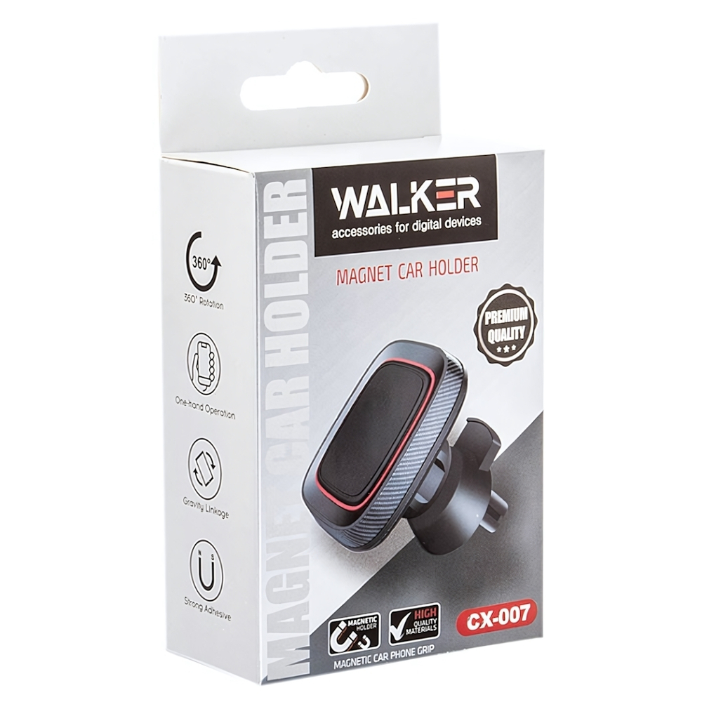 Автодержатель WALKER CX-007 магнитный на панель