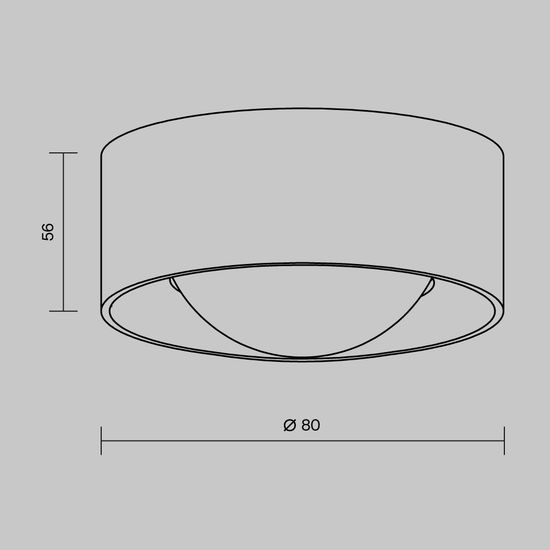 Потолочный светильник Outdoor O498CL-L7B3K