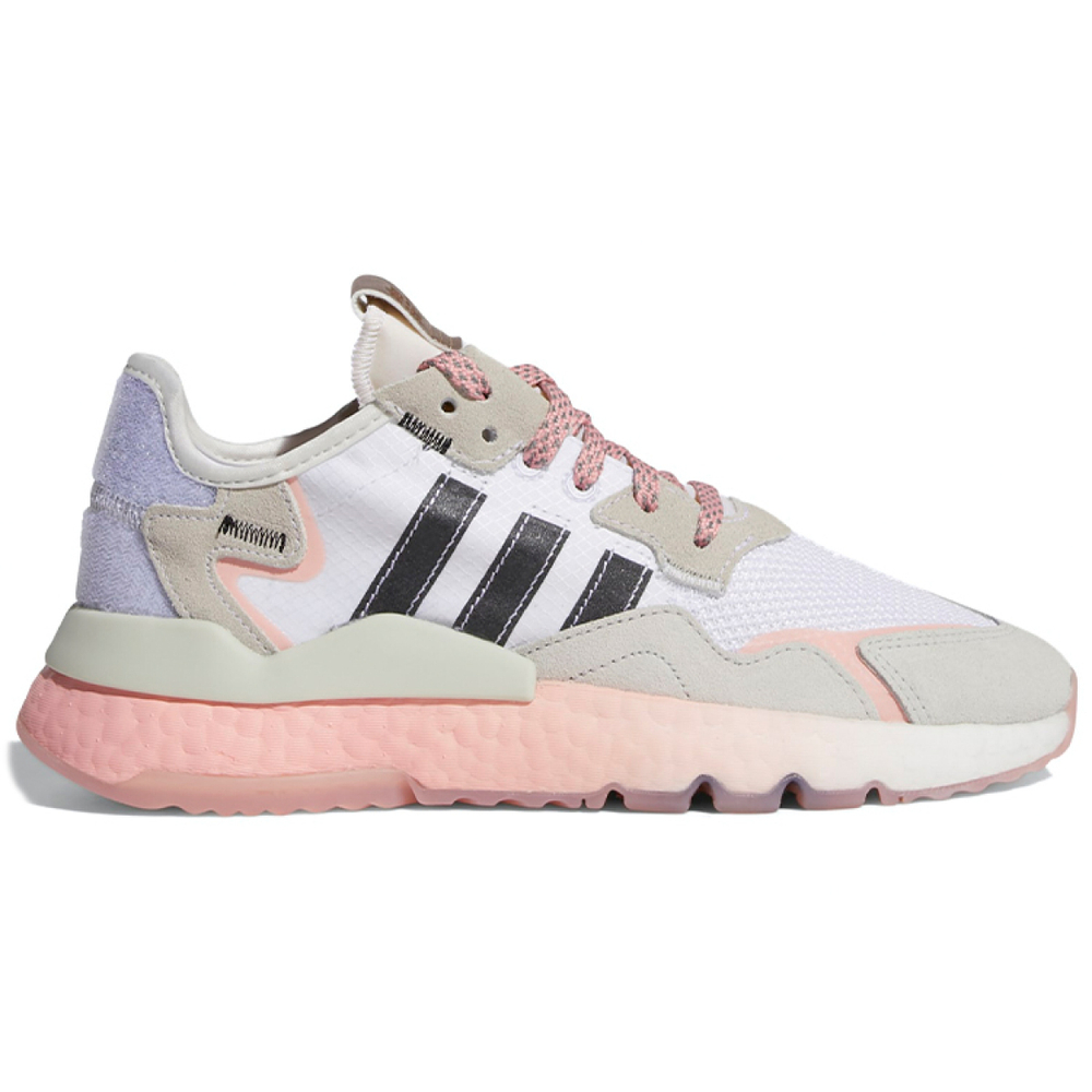 Кроссовки Adidas Originals Nite Jogger White Brown Pink