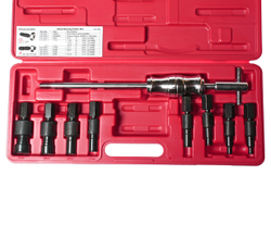 Набор съемников подшипников цанговых 9 предметов в кейсе JTC