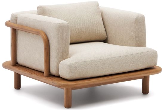 Кресло Turqueta из массива тикового дерева La Forma Испания 