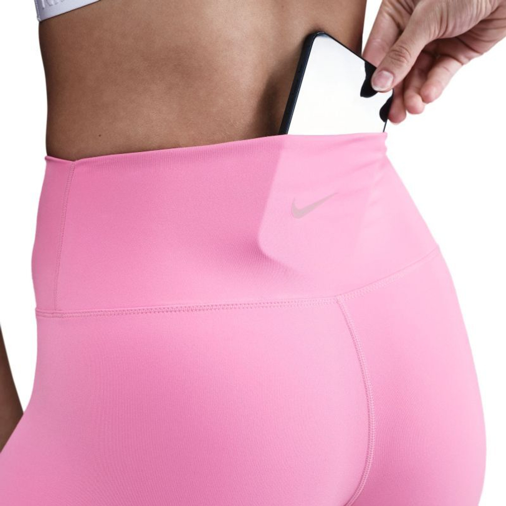 Женские теннисные шорты Nike One High Waist Cycling - playful pink
