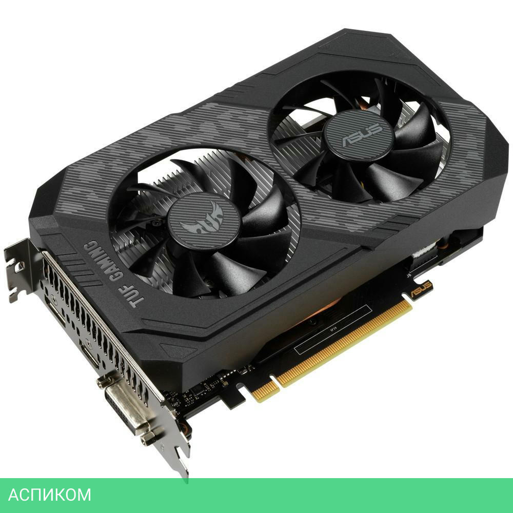 Видеокарта ASUS TUF GeForce GTX 1650 Gaming OC 4GB GDDR6 (TUF-GTX1650-O4GD6-GAMING)