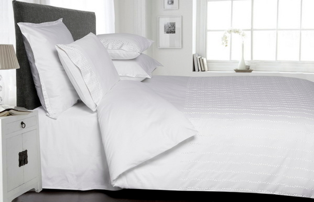 Пододеяльник 220x240 Bovi Elisa белый Португалия