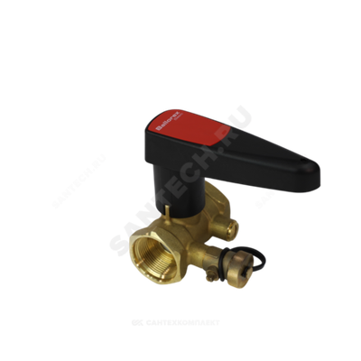 Клапан балансировочный ручной латунь Basic Ду 50 G2" Ру25 ВР Kvs=44м3/ч без ниппелей BROEN 48490000-001003