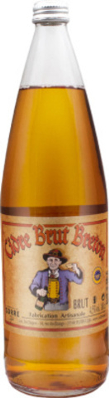 Сидр Сорр о Бретон Буше Брют / Sorre Breton Gourmand Bouche Brut 1л - стекло