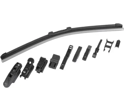 Щетка стеклоочистителя 430 мм бескаркасная 1 шт GANZ NEW GIS01030 (10 адаптеров)